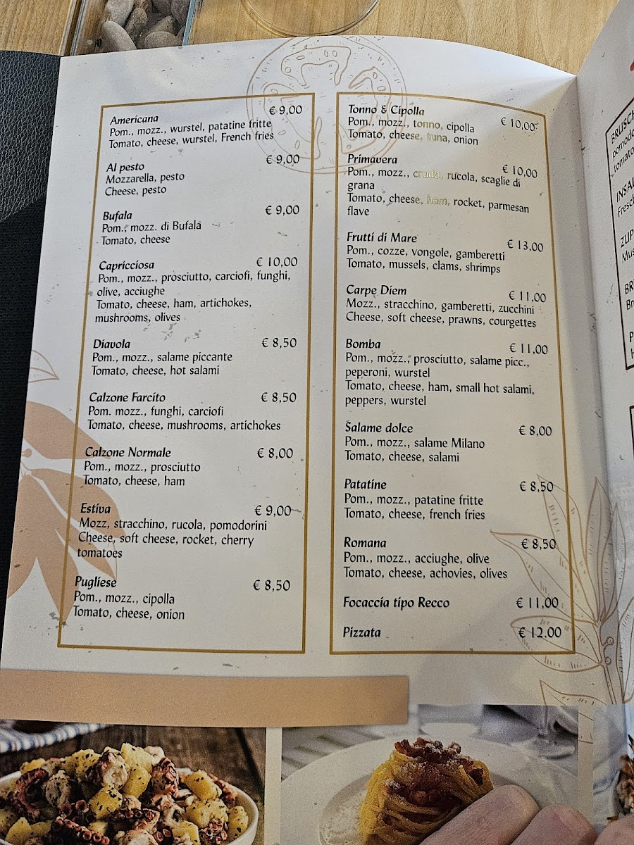 Carpe Diem Photo Menu 3