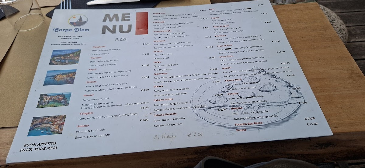 Carpe Diem Photo Menu 7