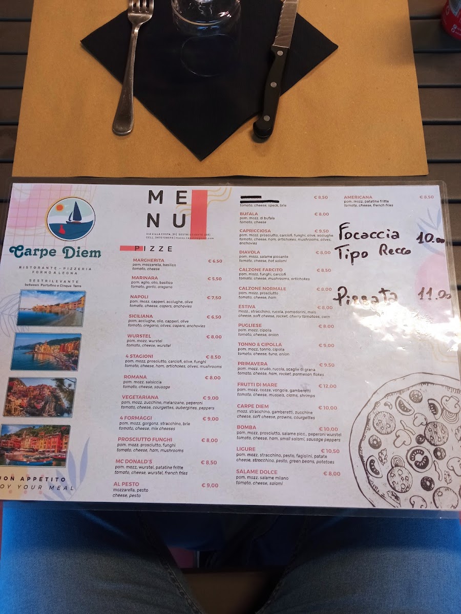 Carpe Diem Photo Menu 8