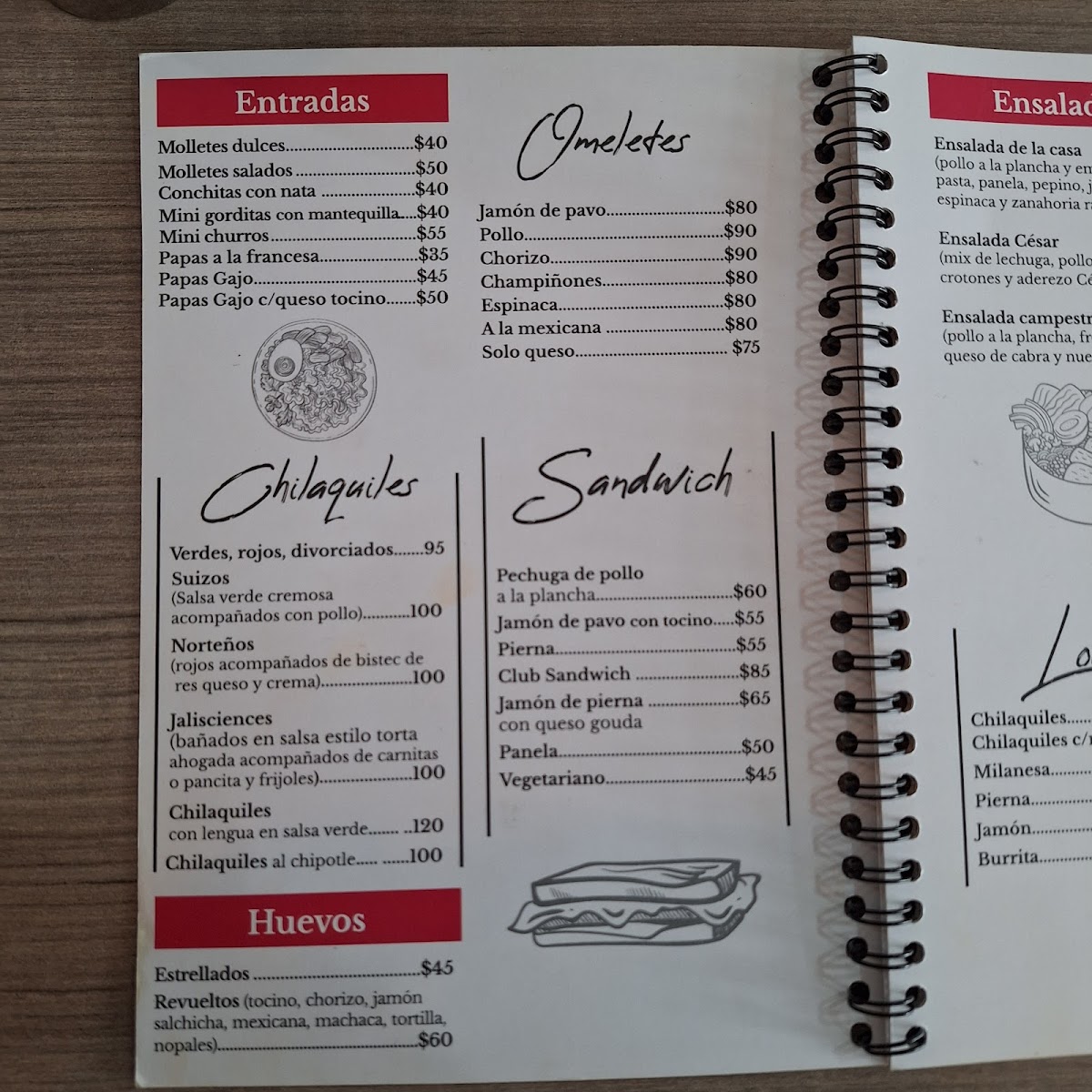 Mi Cafetería Photo Menu 2