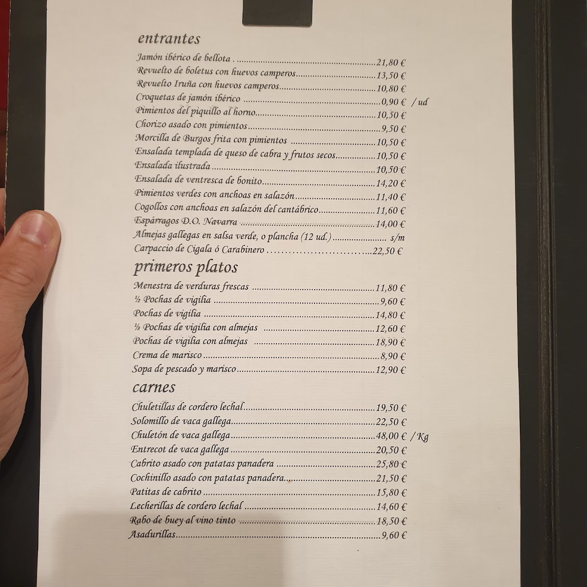 Restaurante Iruña Photo Menu 10