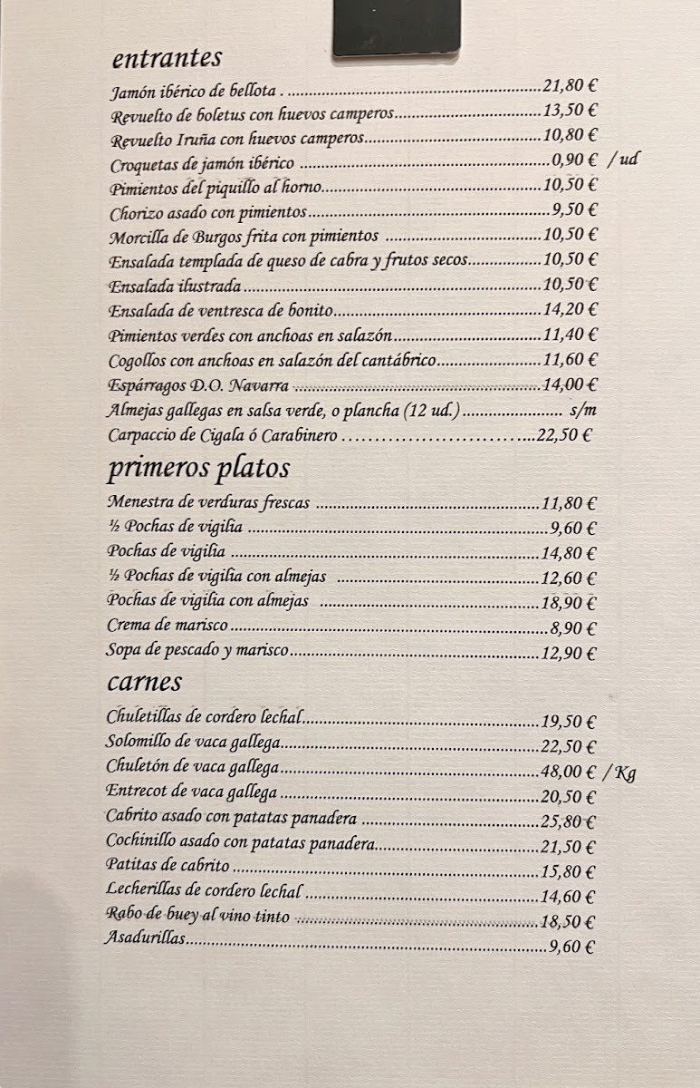 Restaurante Iruña Photo Menu 2