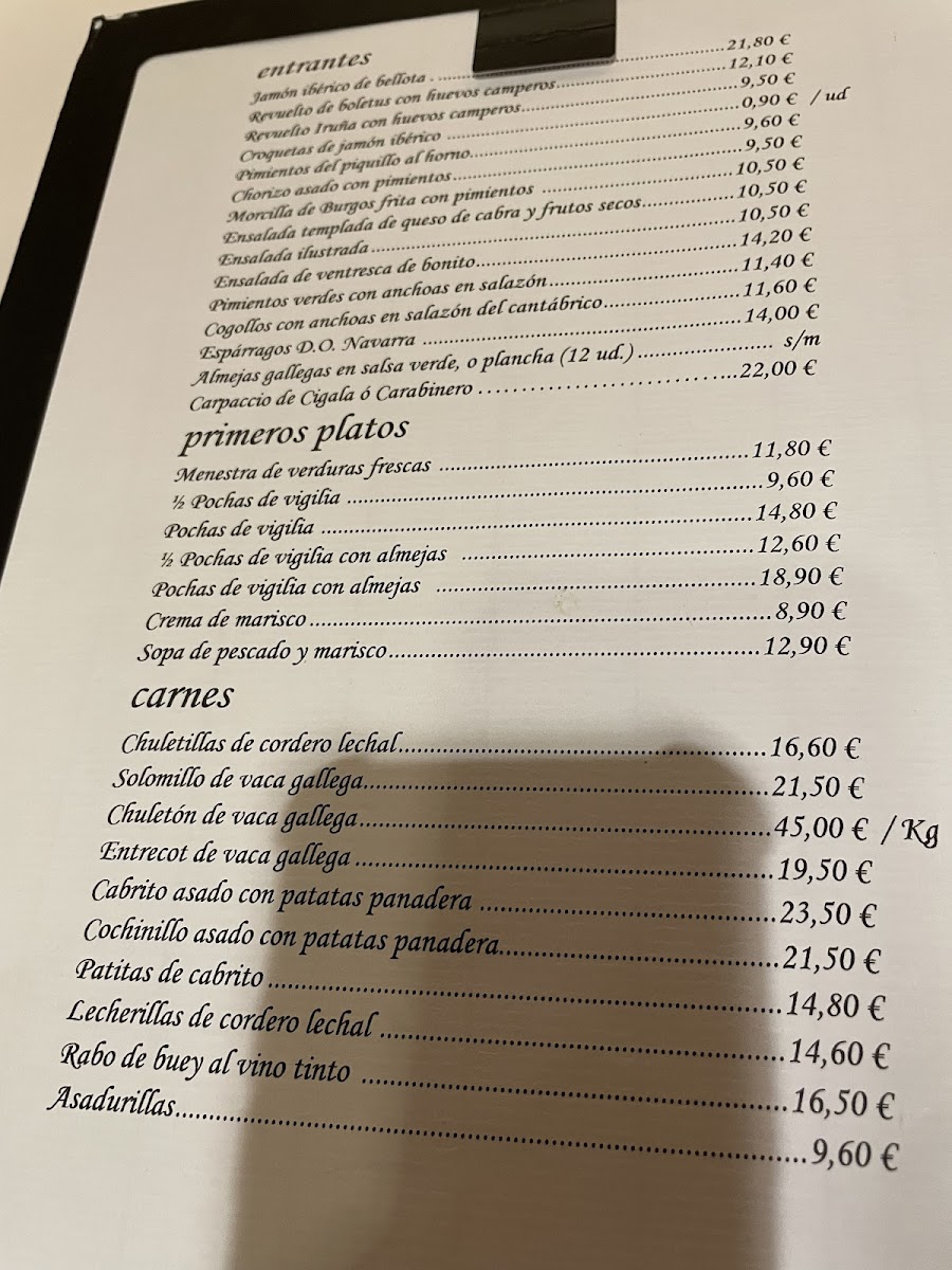 Restaurante Iruña Photo Menu 3