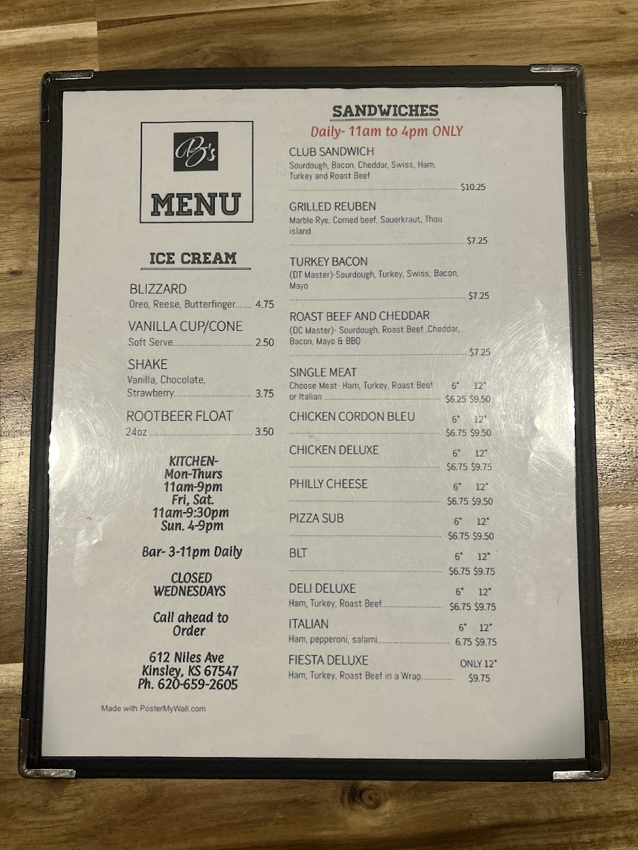 B’s Photo Menu 2