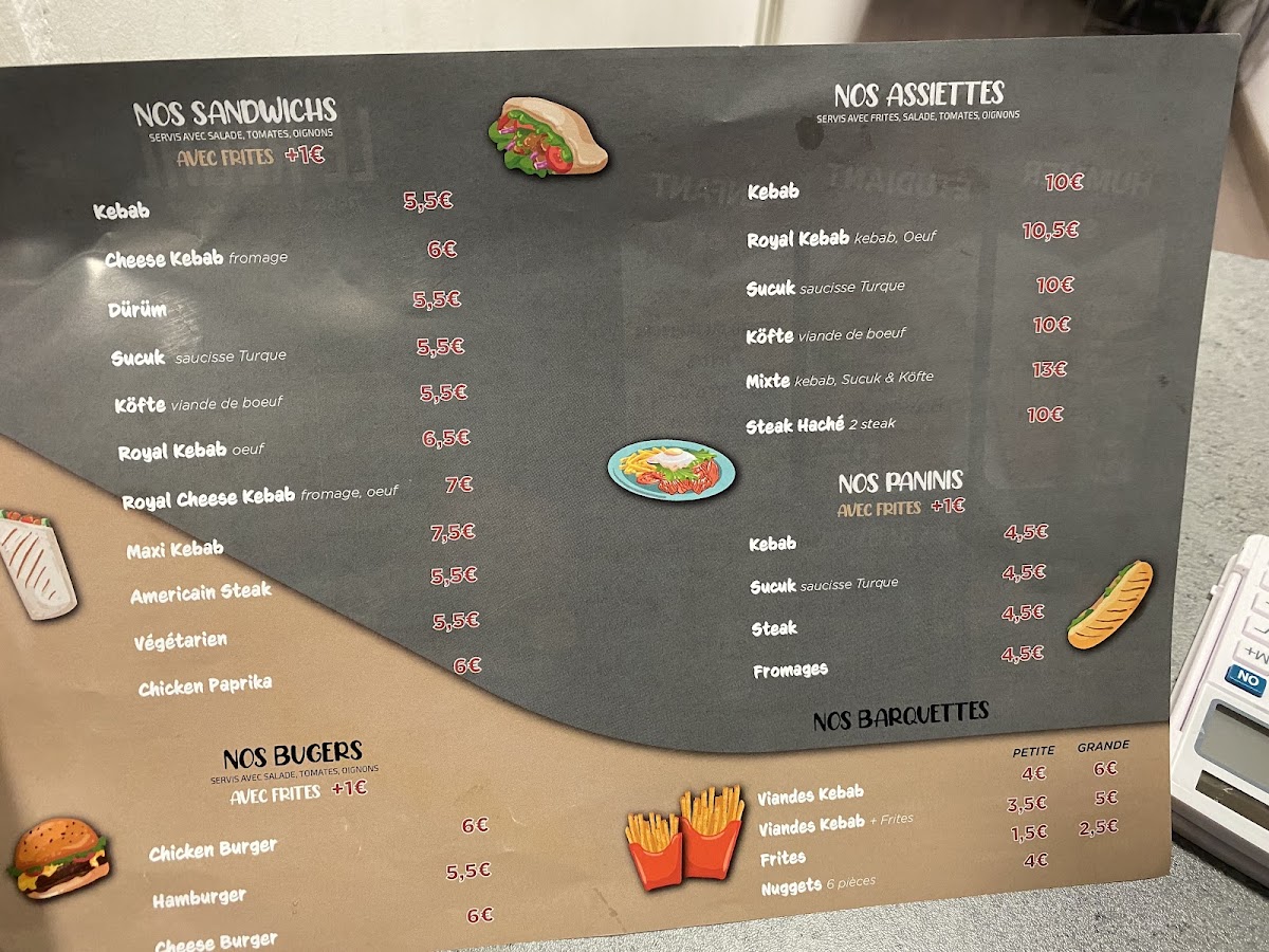 Le Regal Photo Menu 2