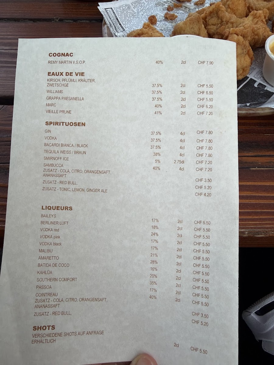 Hooters Photo Menu 2