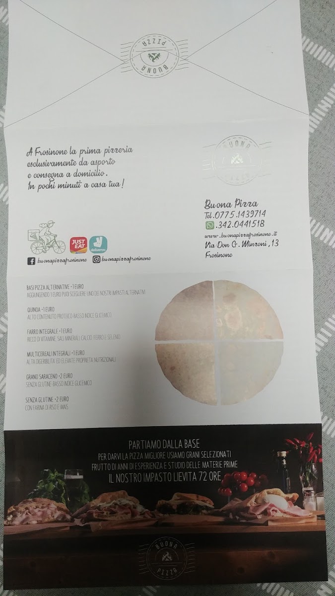 Buona Pizza Photo Menu 10
