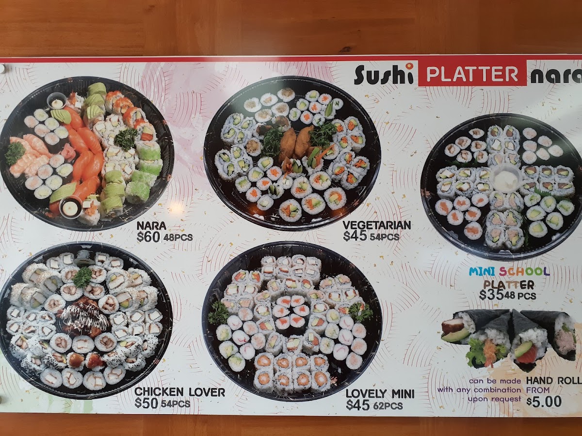 Sushi Nara Photo Menu 3