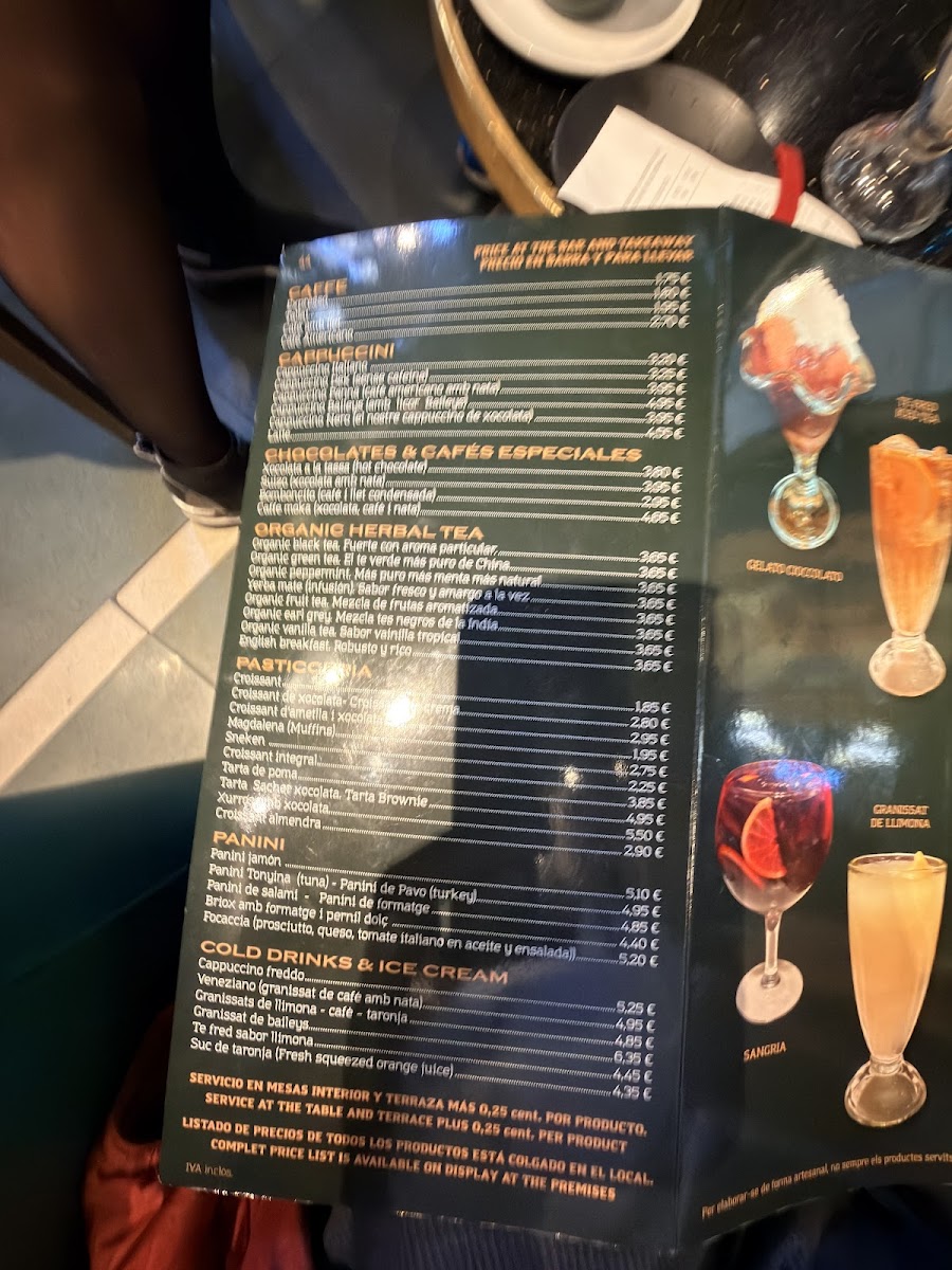 Cappuccino Photo Menu 3
