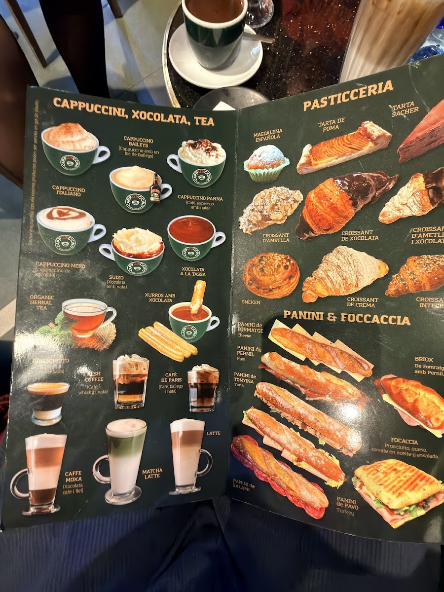 Cappuccino Photo Menu 7