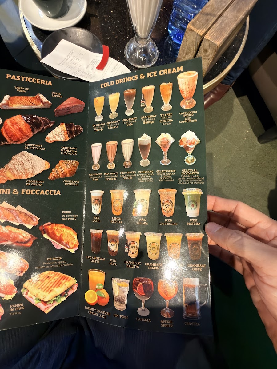 Cappuccino Photo Menu 9
