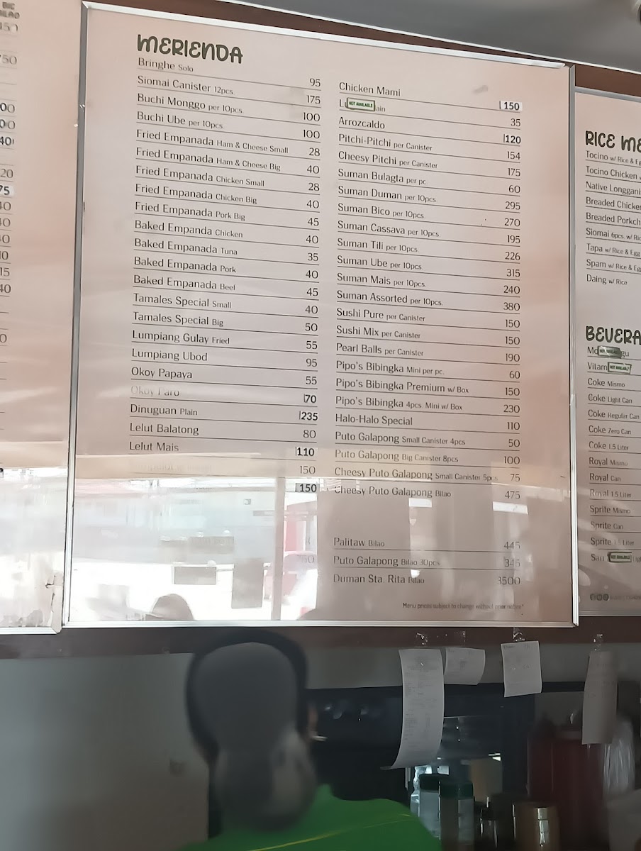 Susie's Cuisine Photo Menu 3