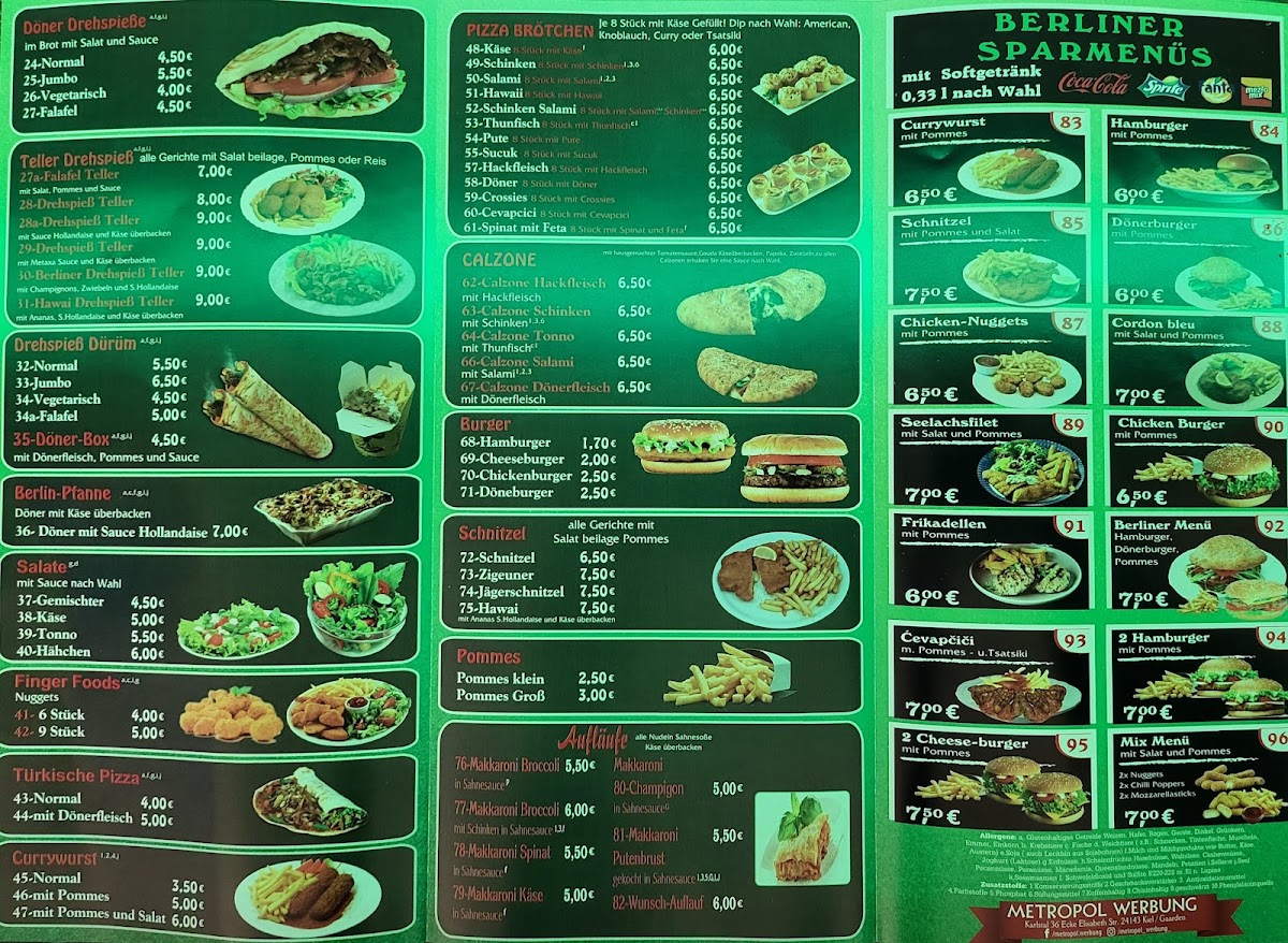 Berlin Döner Photo Menu 6
