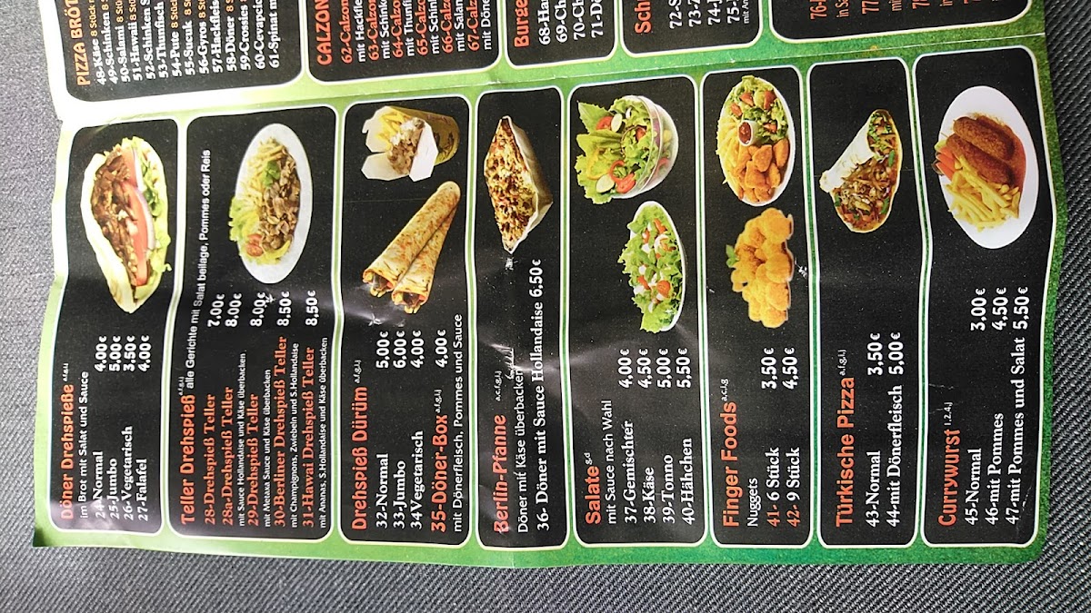 Berlin Döner Photo Menu 8