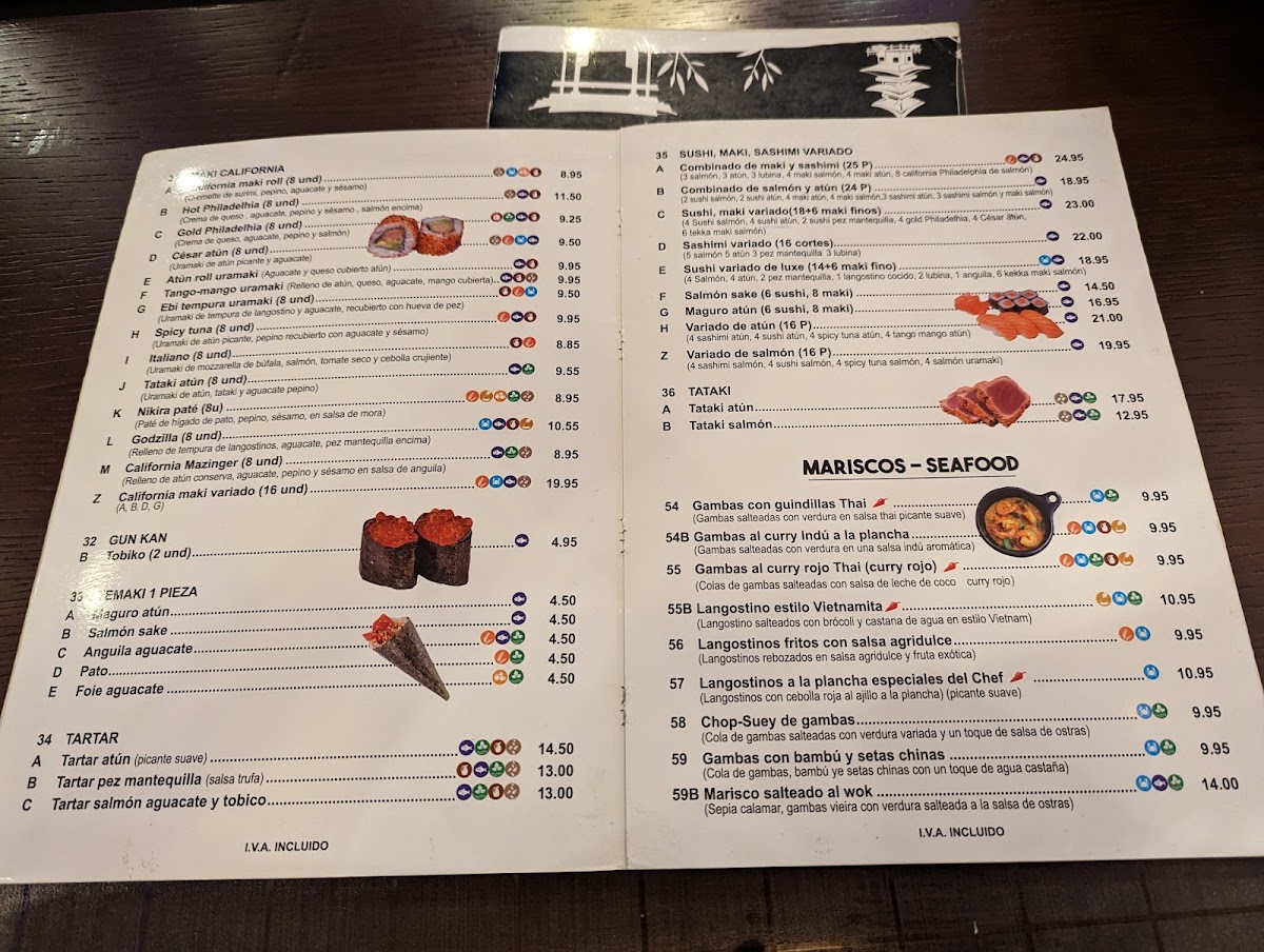 Restaurante Bamboo Photo Menu 3
