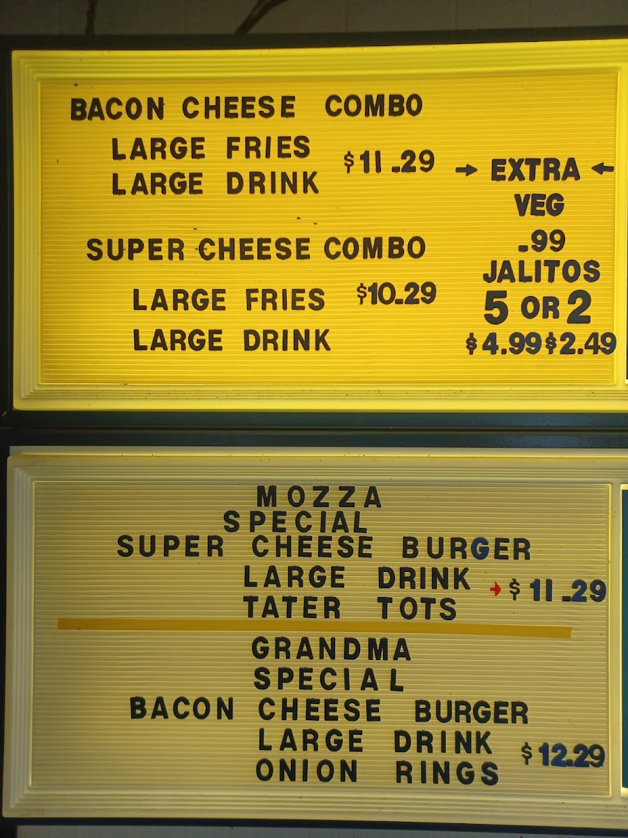 Country Burger Photo Menu 2