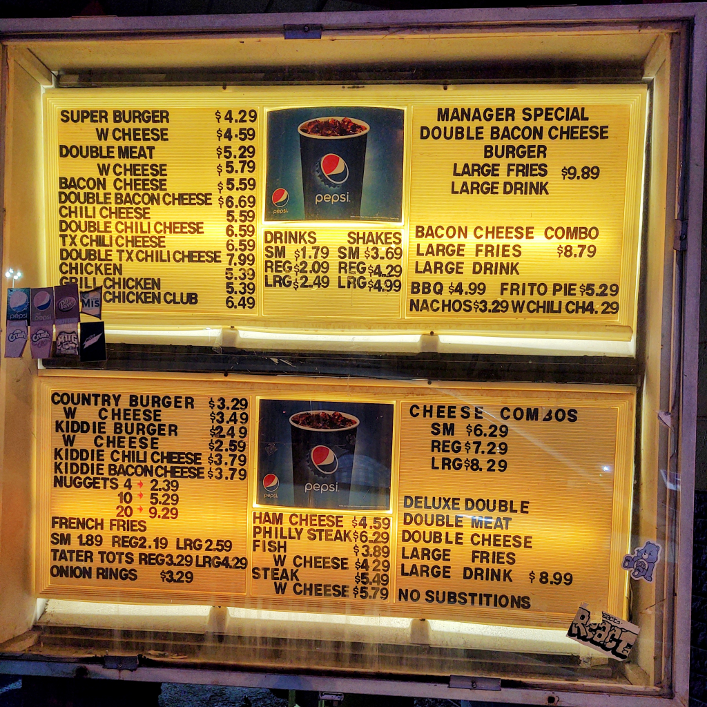 Country Burger Photo Menu 7