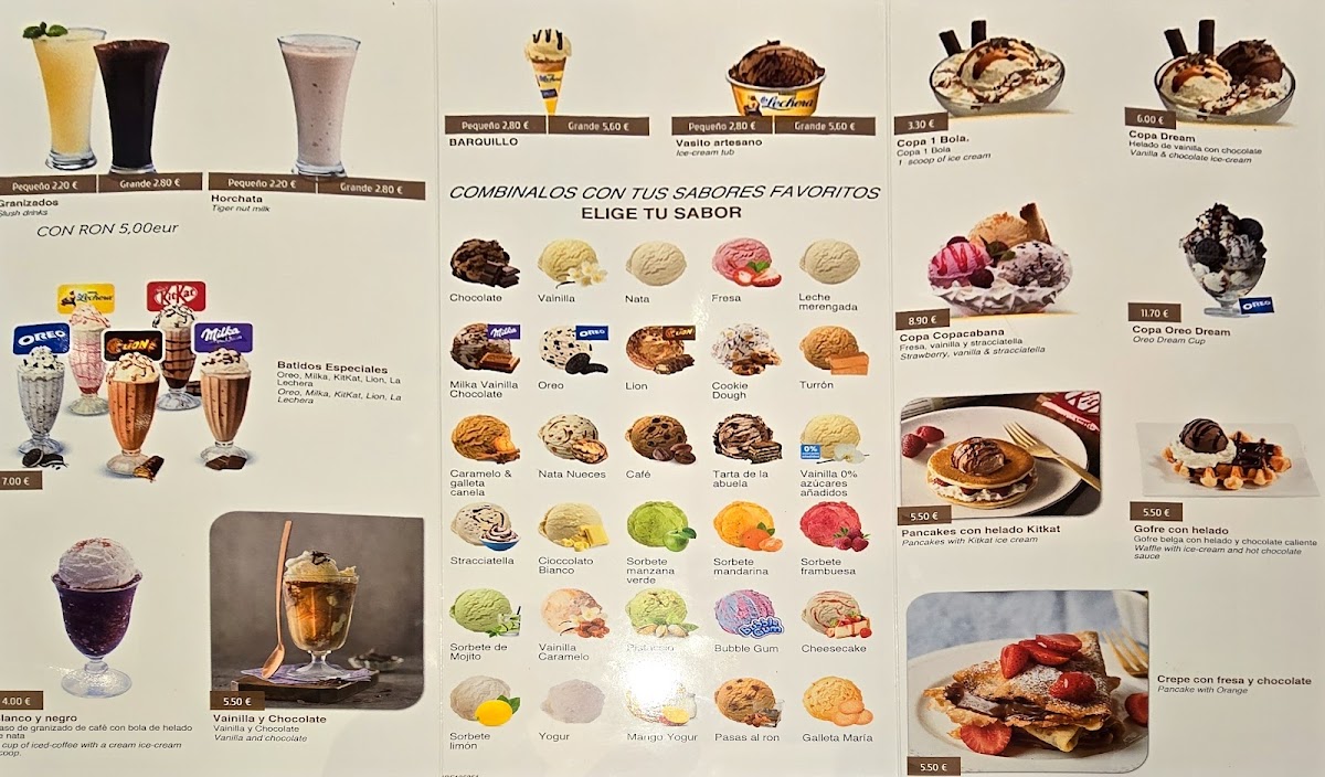 MILANO Photo Menu 1