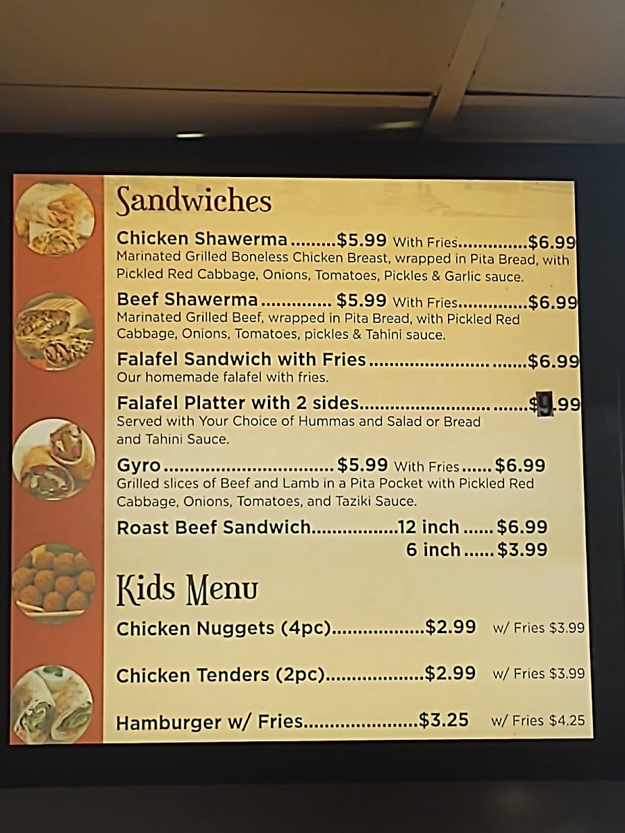 Falafel House Photo Menu 3