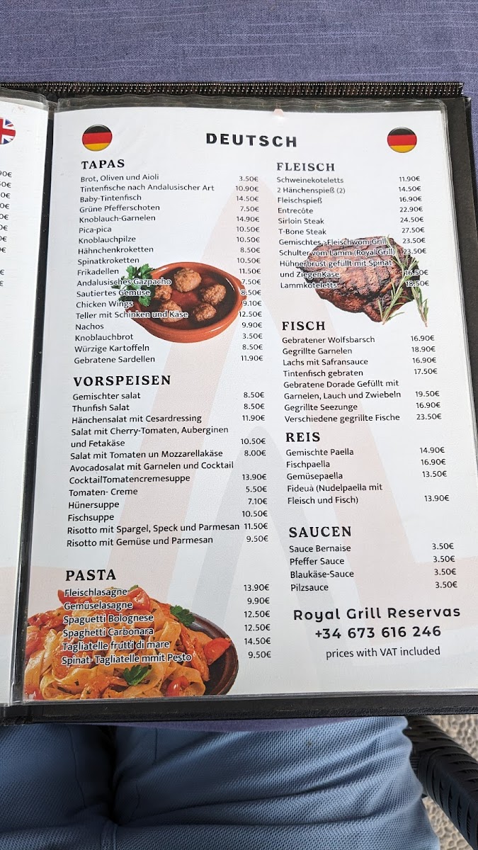 Royal Grill Photo Menu 8