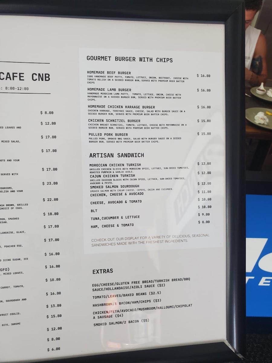 Cafe CnB Photo Menu 4