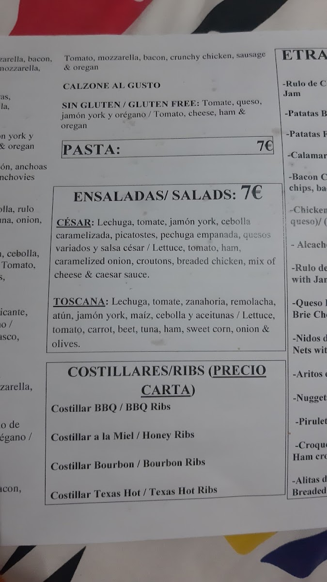 Pizzería Toscana Photo Menu 10