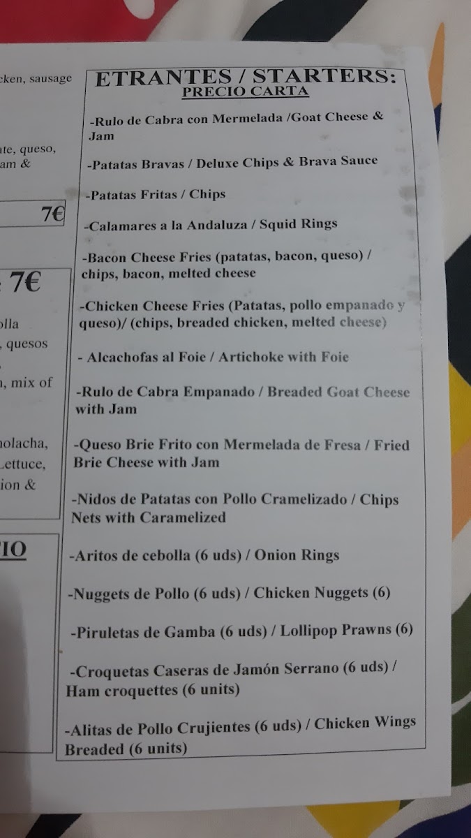 Pizzería Toscana Photo Menu 8