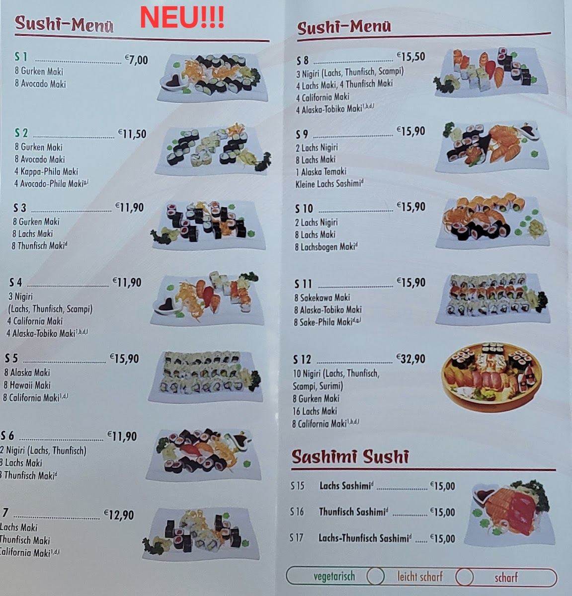 SUSHI & WOK Photo Menu 6