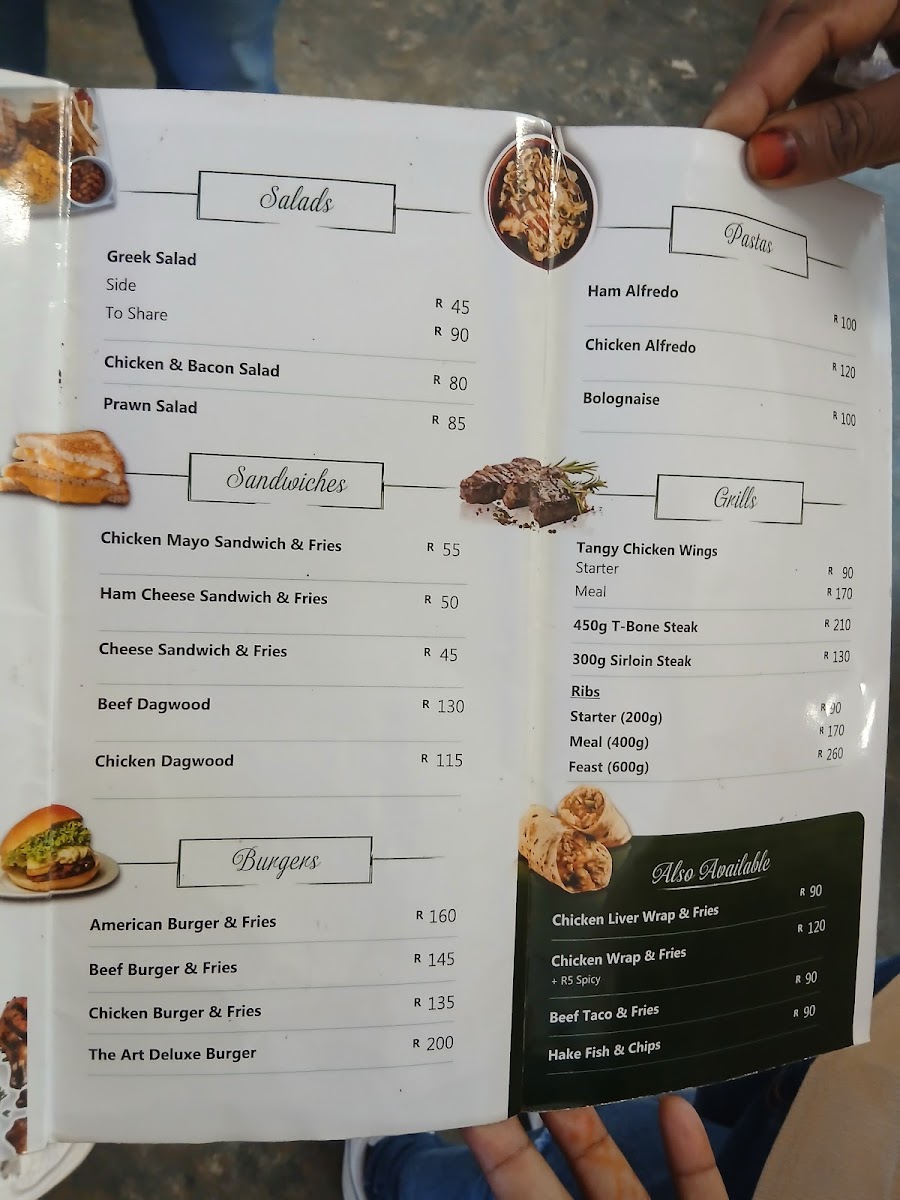 Art Café Photo Menu 5