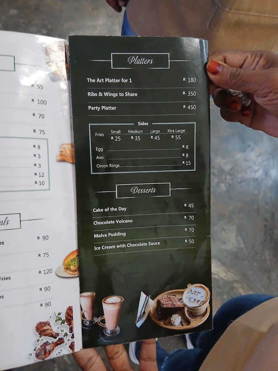 Art Café Photo Menu 7