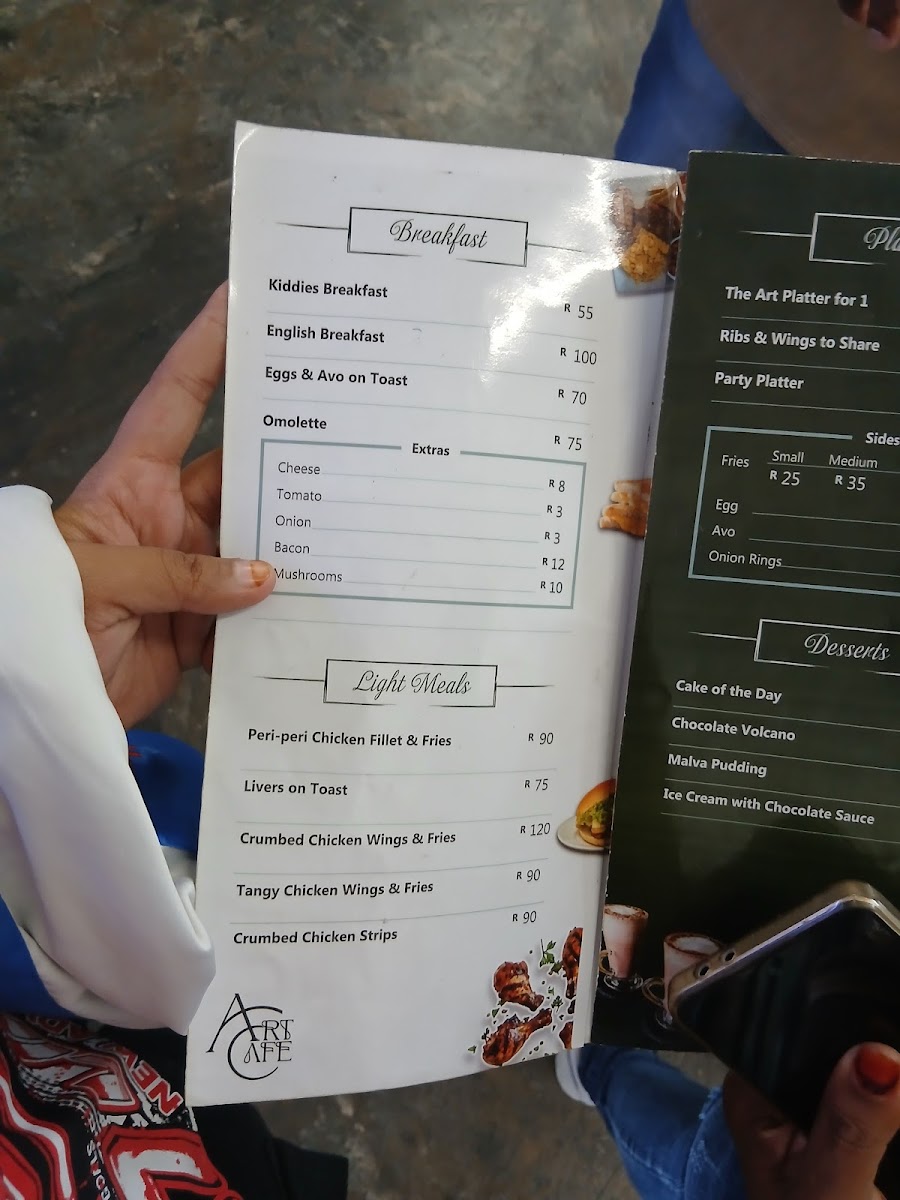 Art Café Photo Menu 8