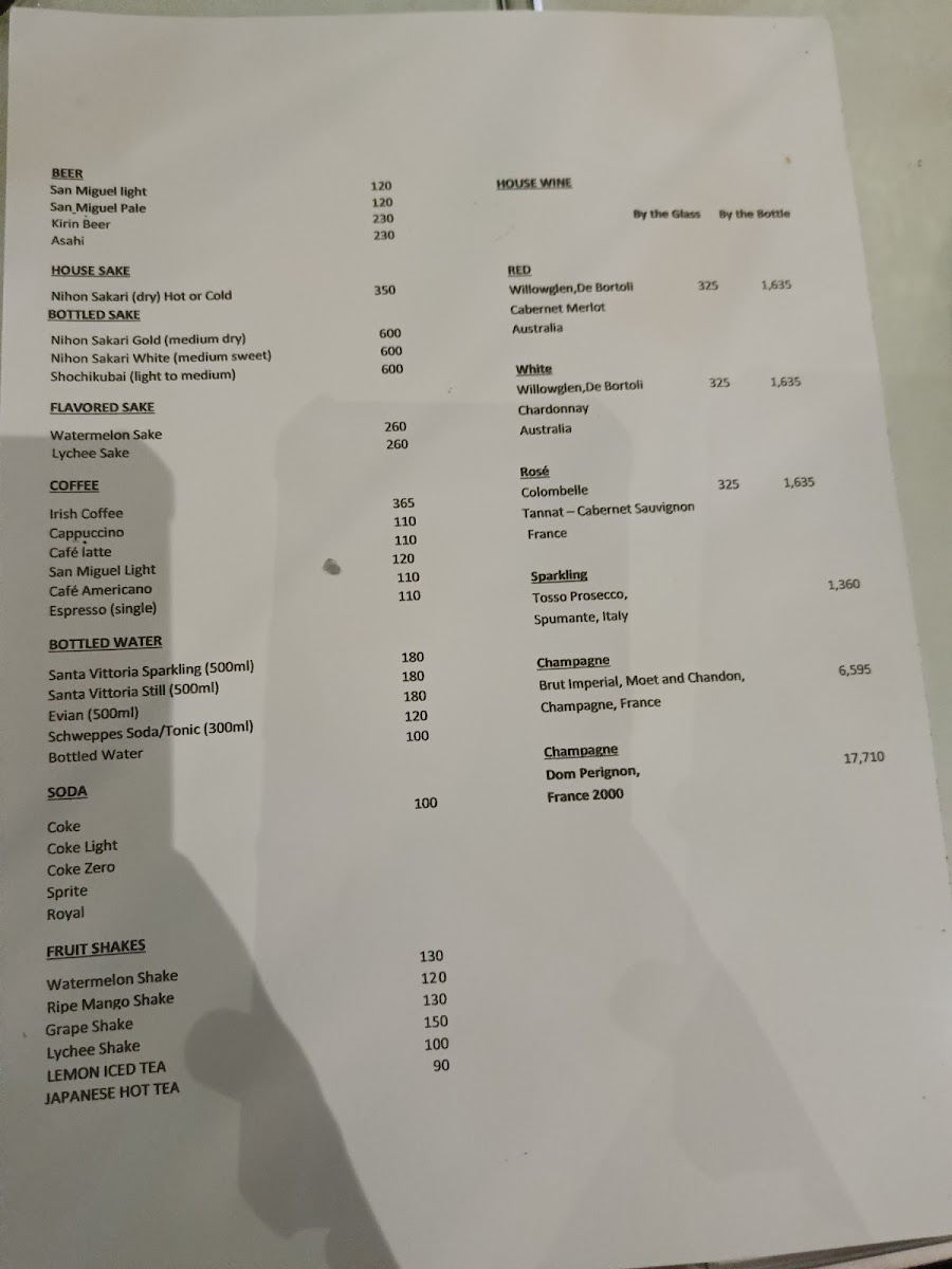Kai Photo Menu 2