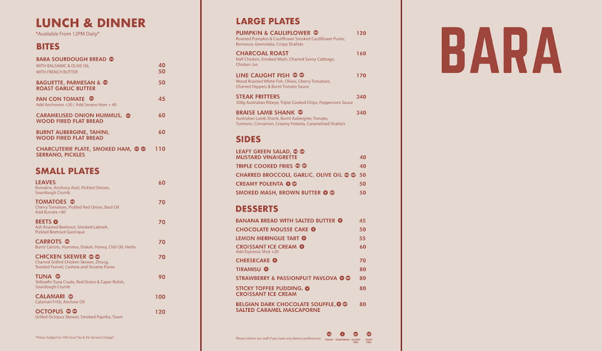 BARA Photo Menu 7