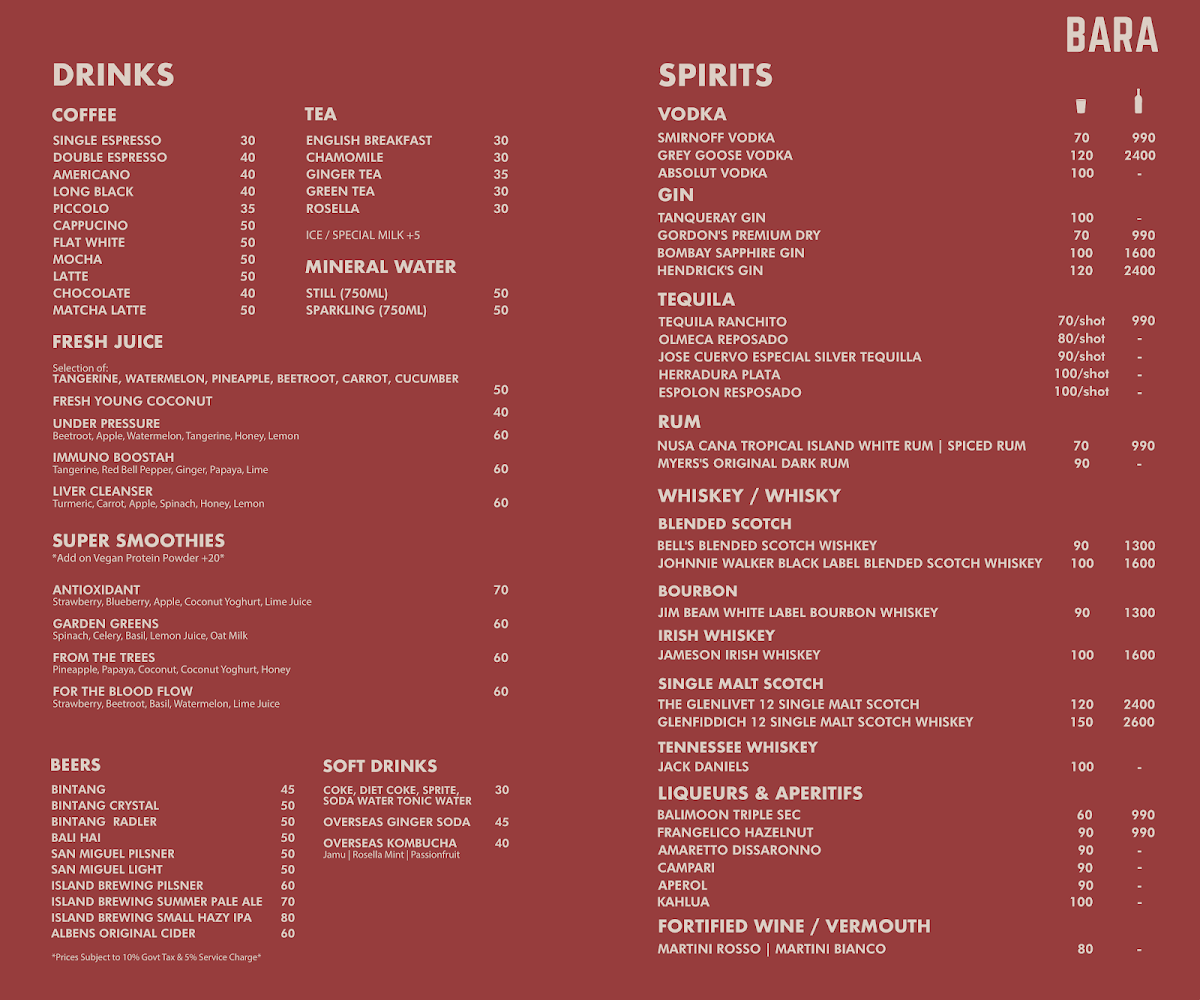 BARA Photo Menu 8