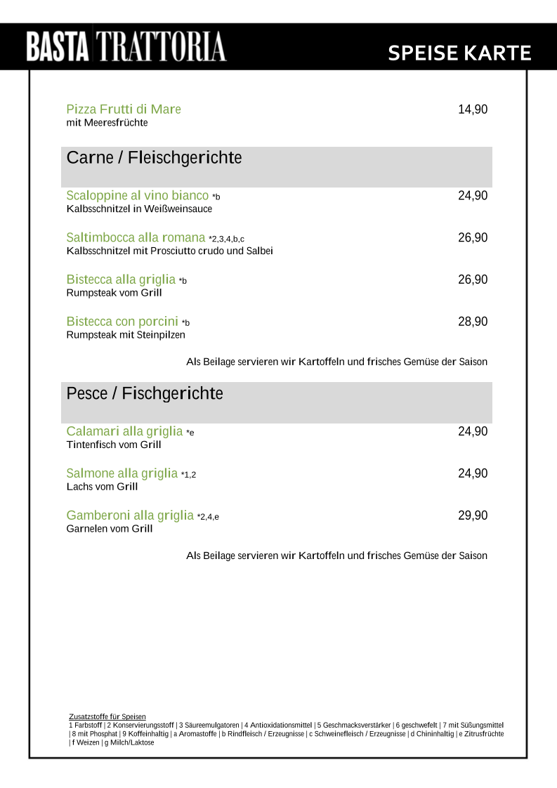 BASTA Photo Menu 4