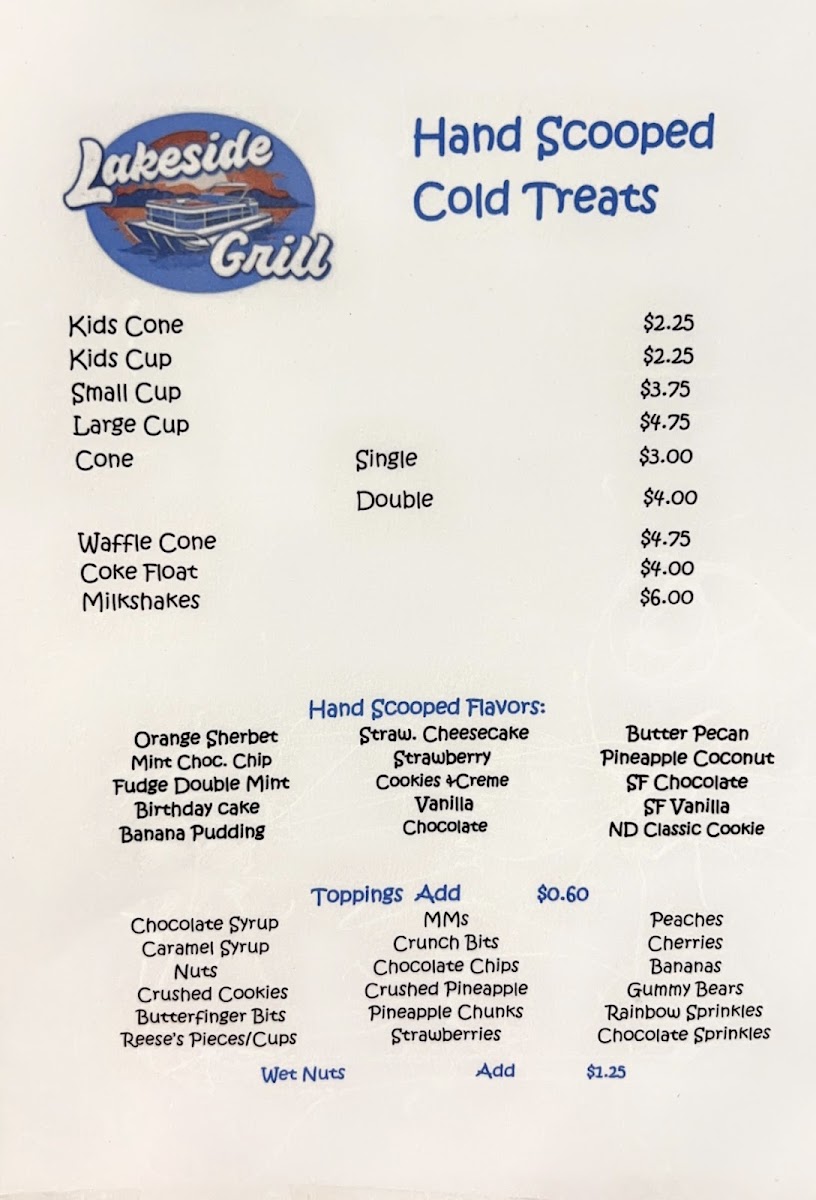 Lakeside Grill Photo Menu 2