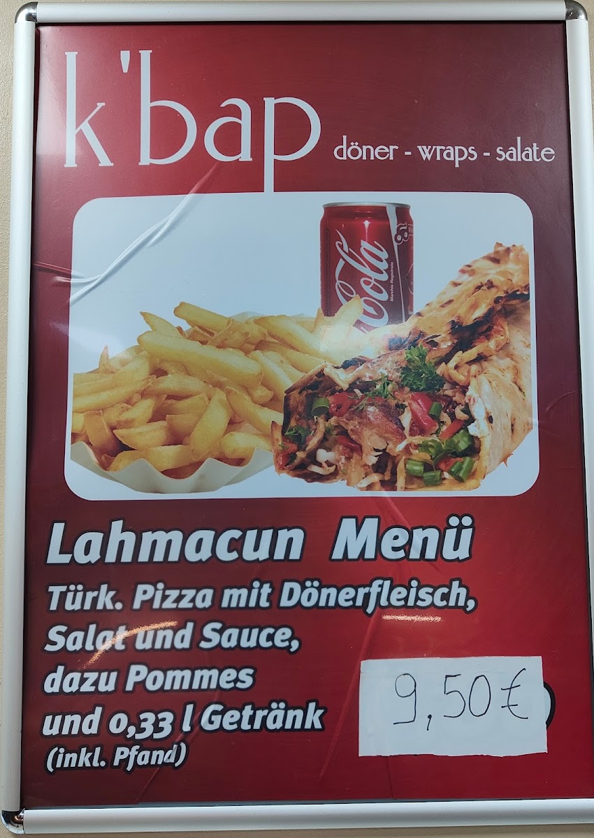 K'Bap Photo Menu 2