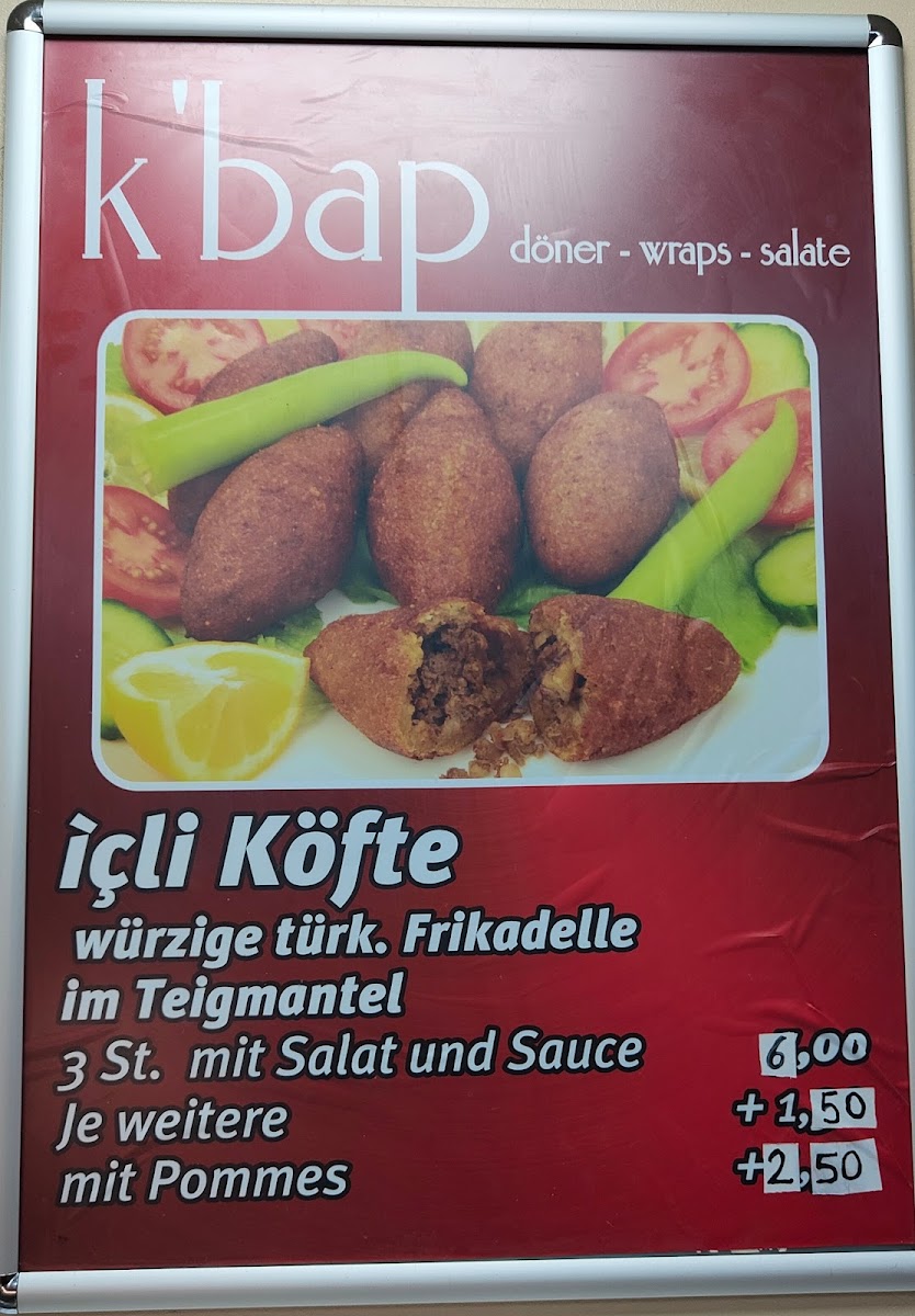 K'Bap Photo Menu 5