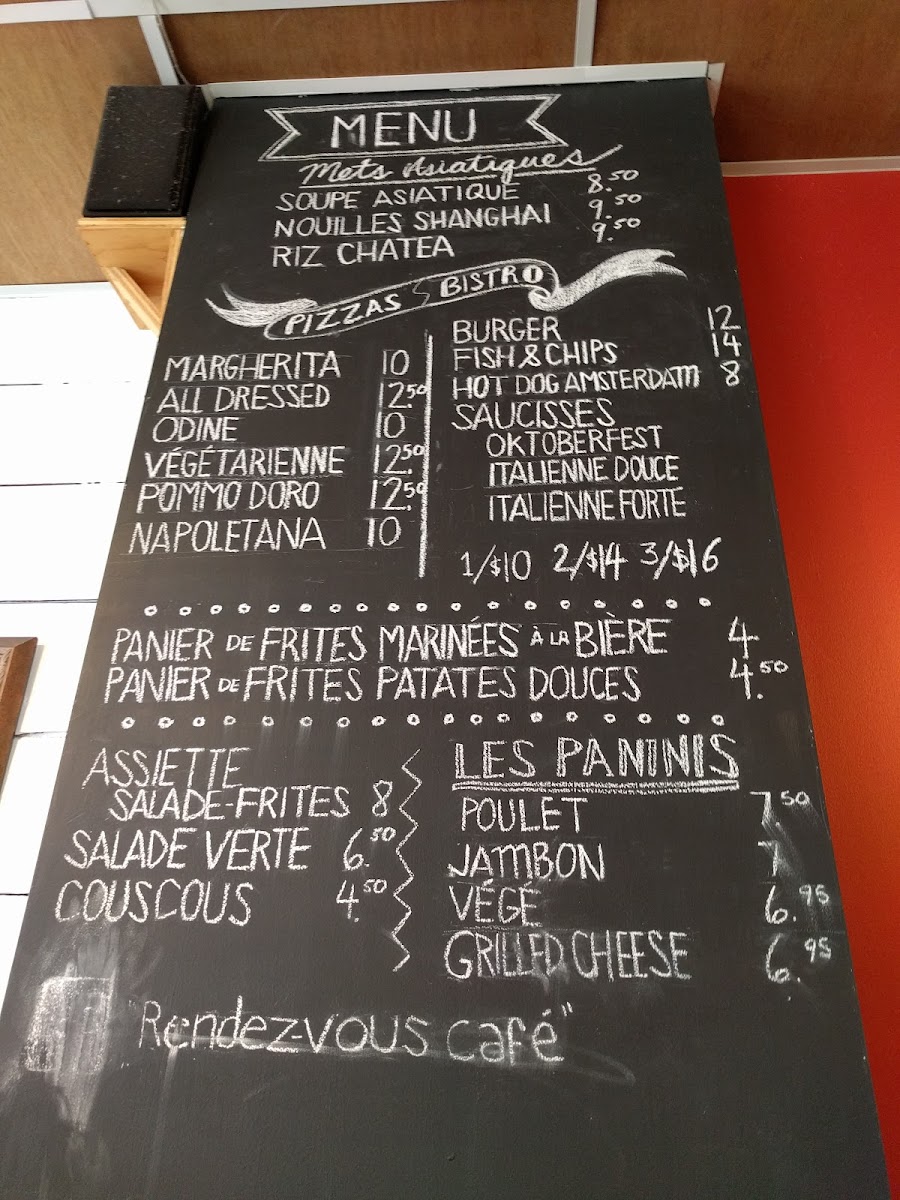 Rendez Vous Café Photo Menu 9