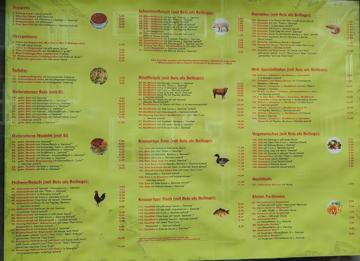 Asia Imbiss Wok Photo Menu 1