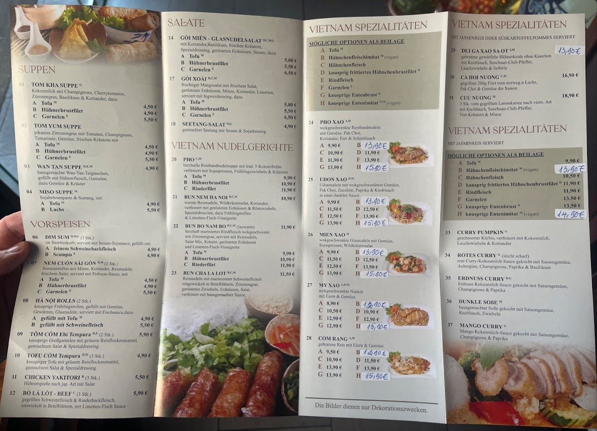 Olive Garden Photo Menu 1