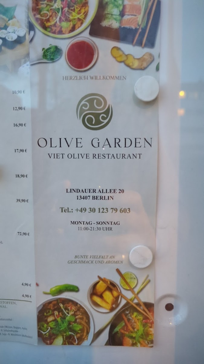 Olive Garden Photo Menu 6