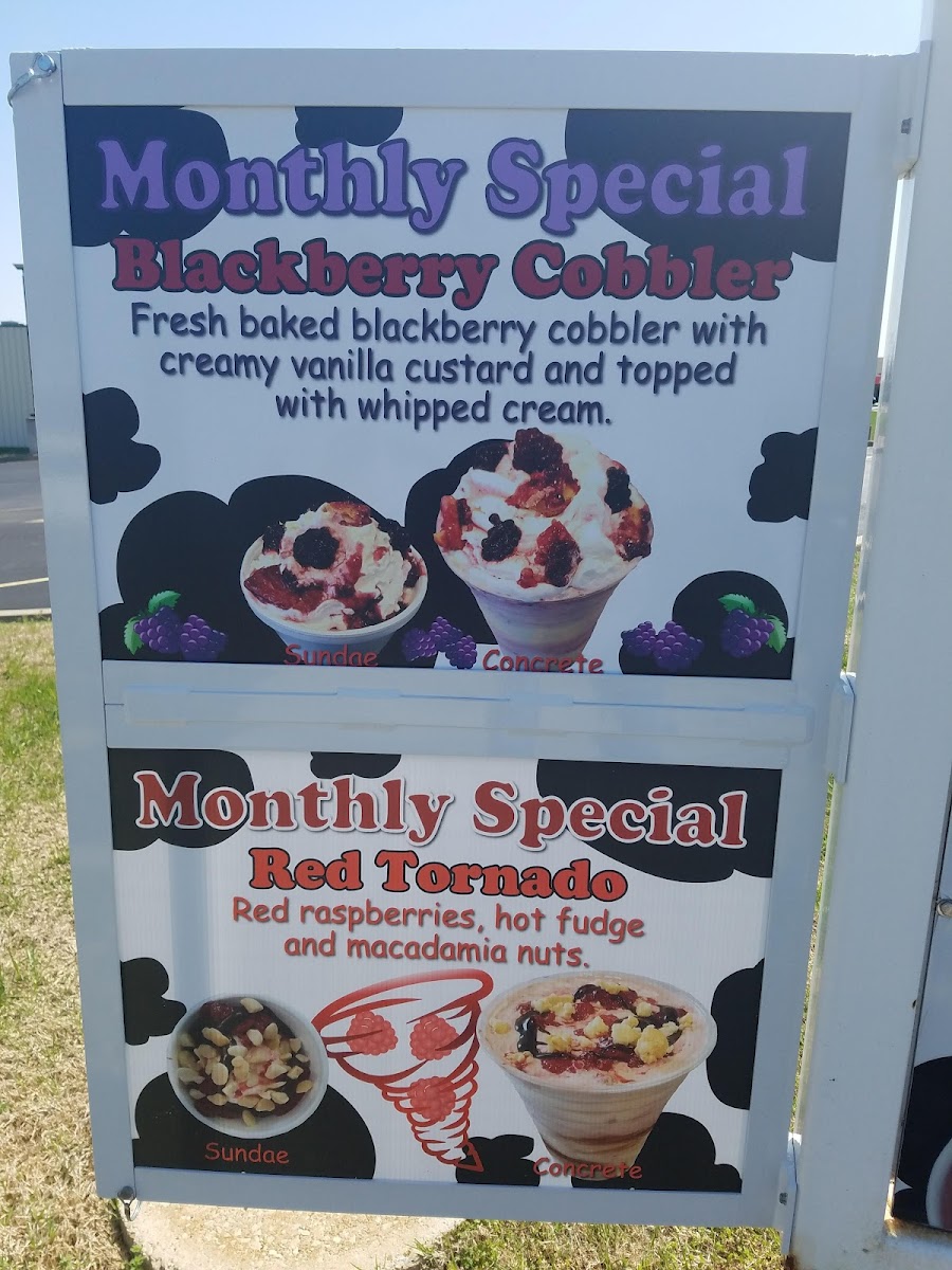 Lix Frozen Custard Photo Menu 10