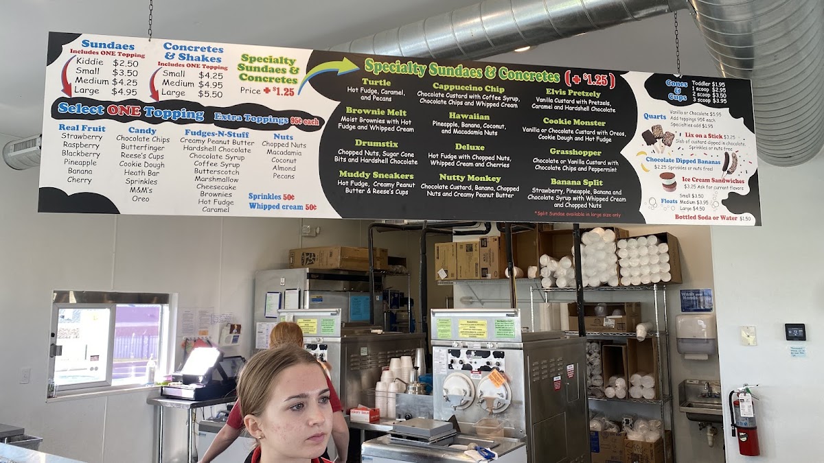 Lix Frozen Custard Photo Menu 8