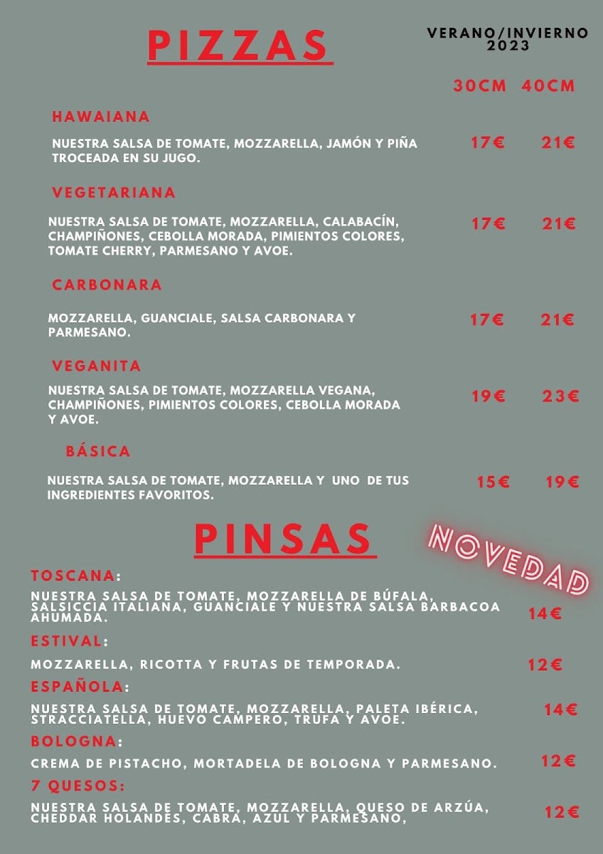 Mister Pizza Photo Menu 5