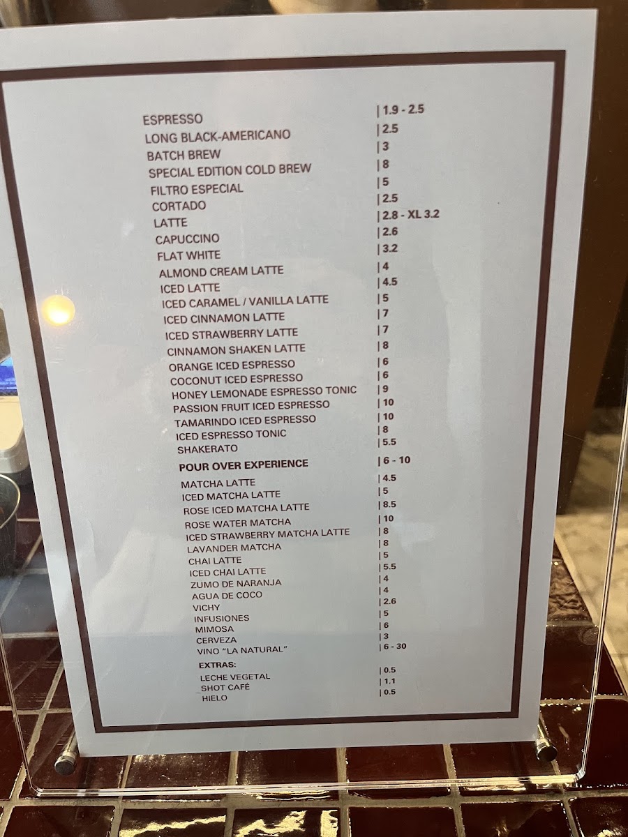 Balzac Café Photo Menu 3