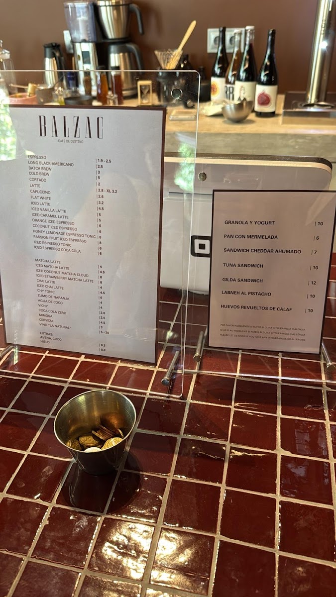 Balzac Café Photo Menu 6