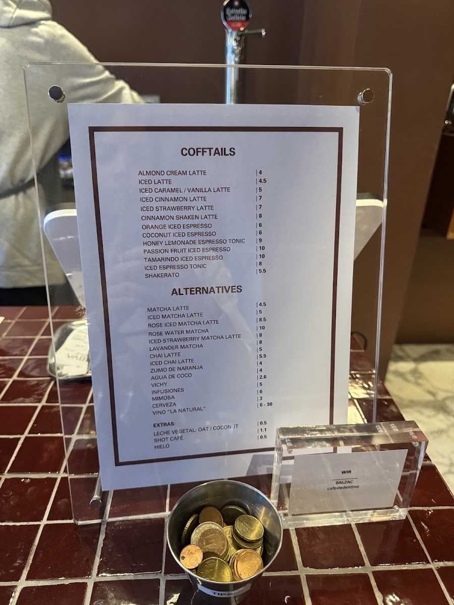 Balzac Café Photo Menu 7