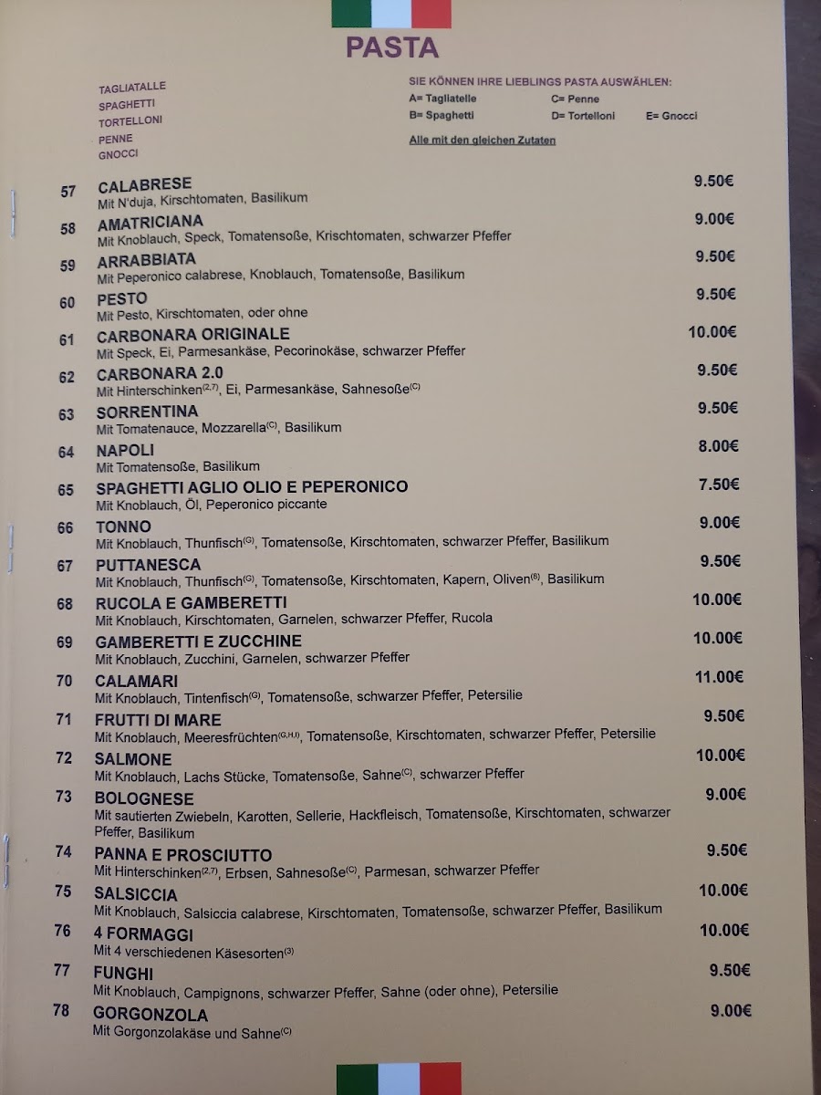 Pizzeria da Massimo Photo Menu 2