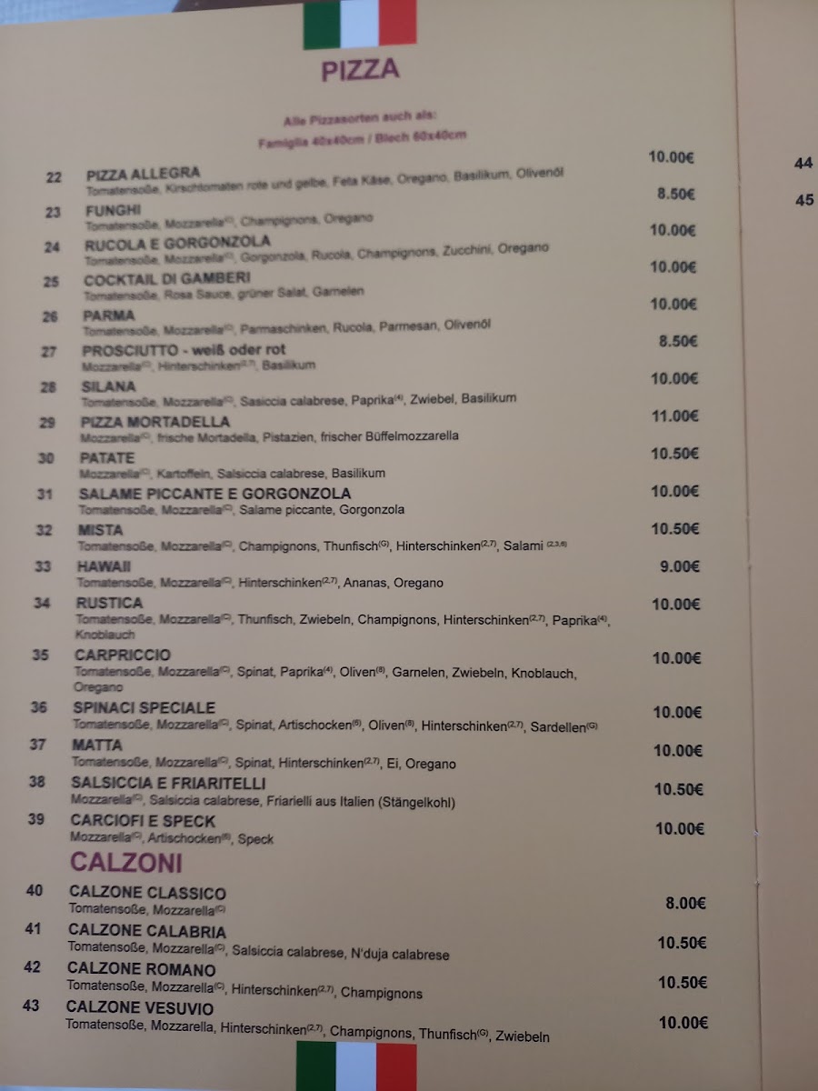 Pizzeria da Massimo Photo Menu 8